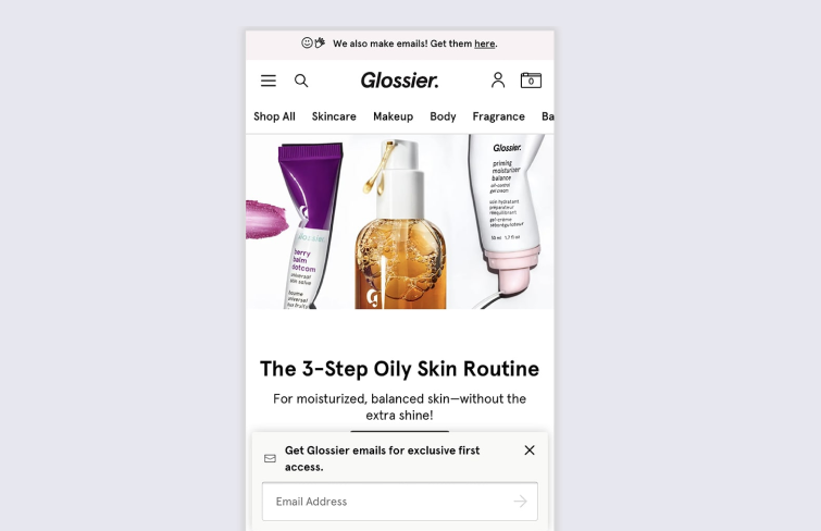 Glossier's App